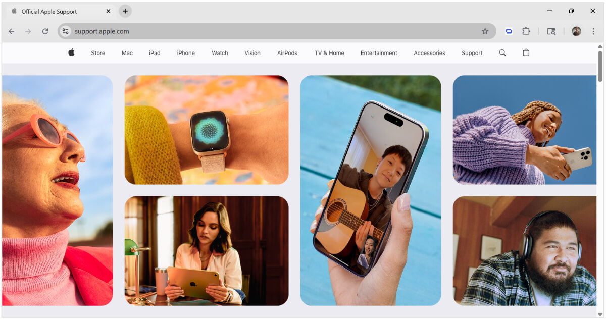 Apple Support-Domain