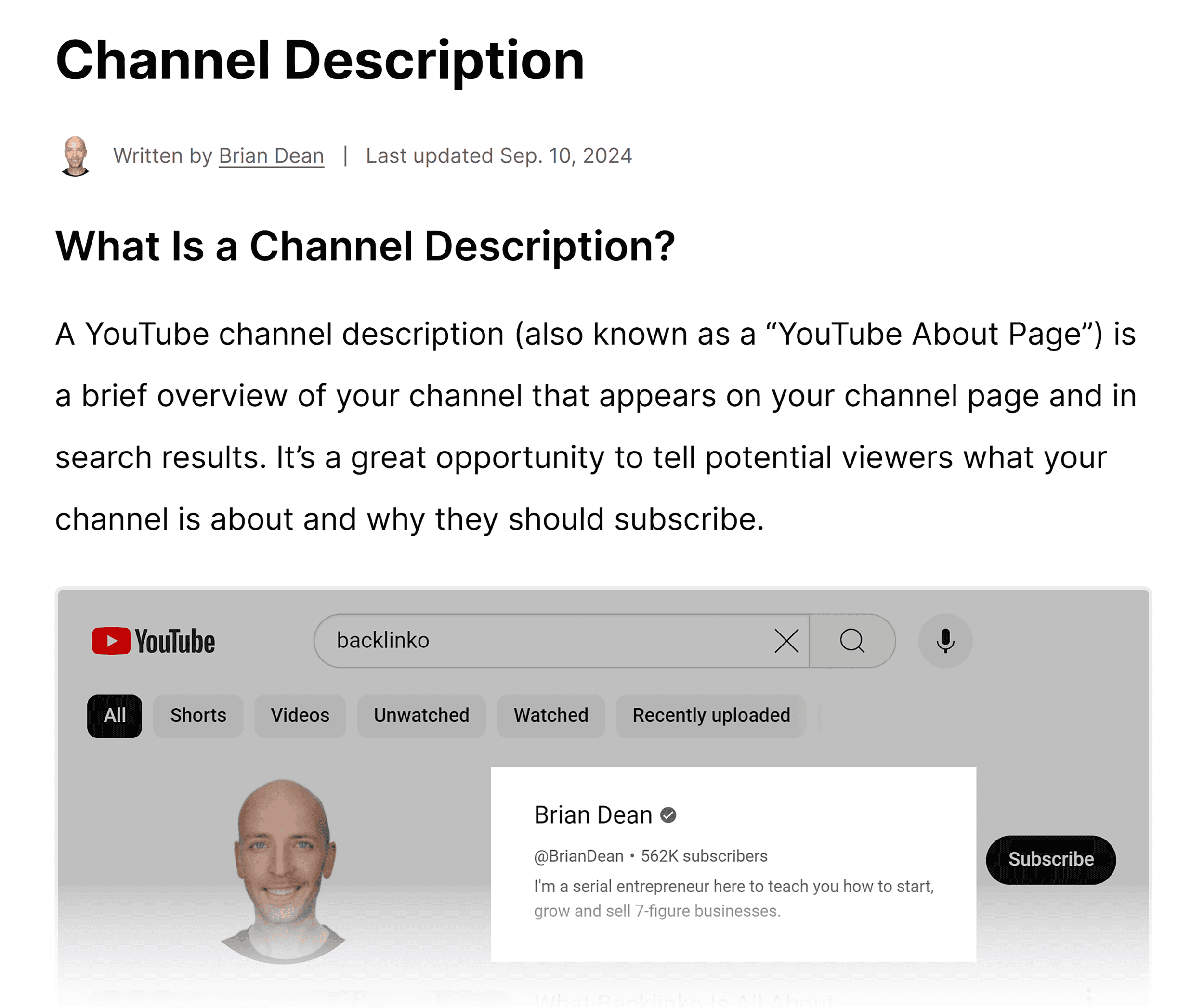 Backlinko Hub Create Youtube Channel Backlinko Hub Create Youtube Channel