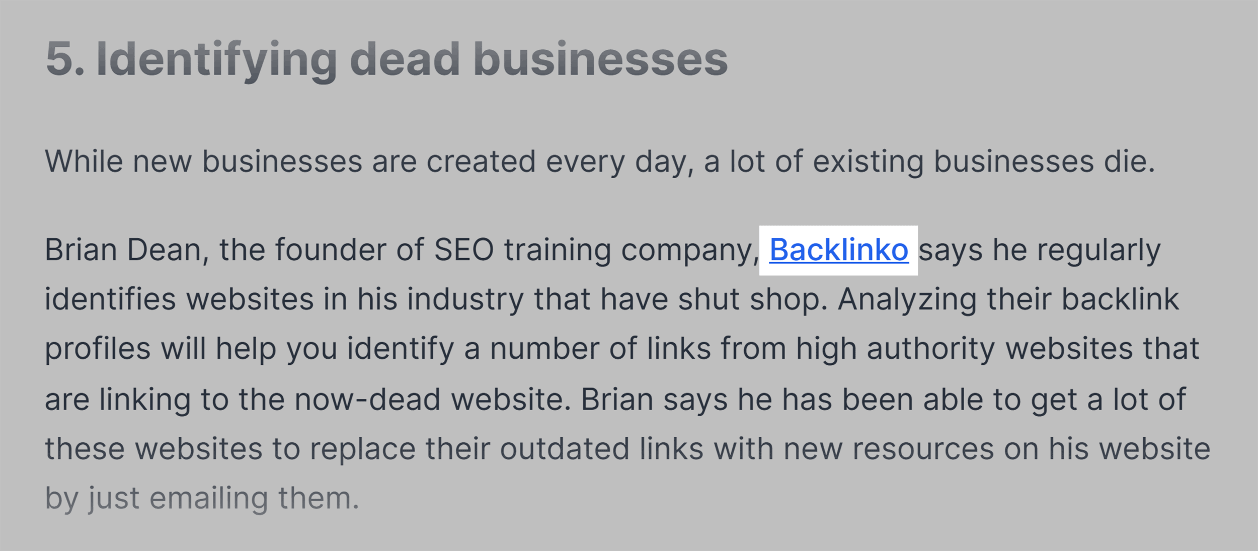 Entrepreneur – Backlinko mention Entrepreneur – Backlinko mention
