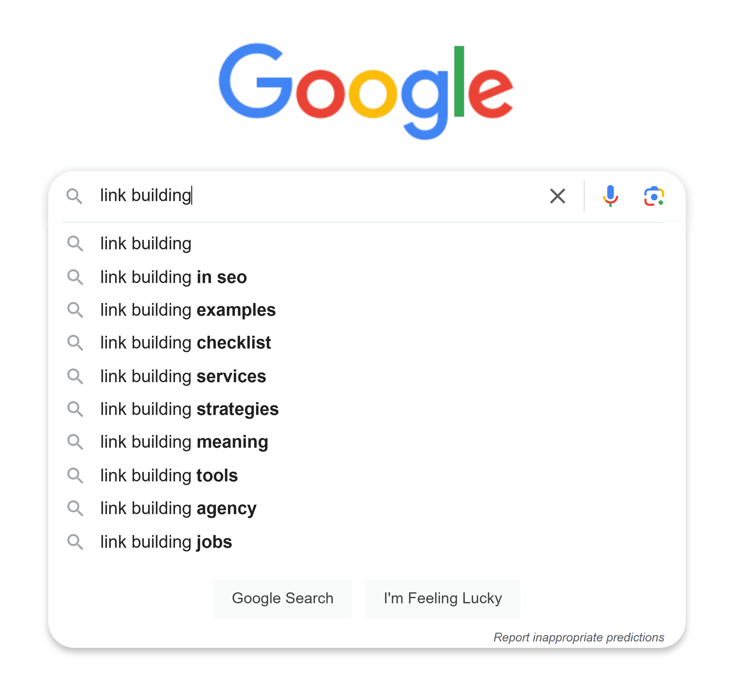 Google Suggest – Link Building Google Suggest – Link Building