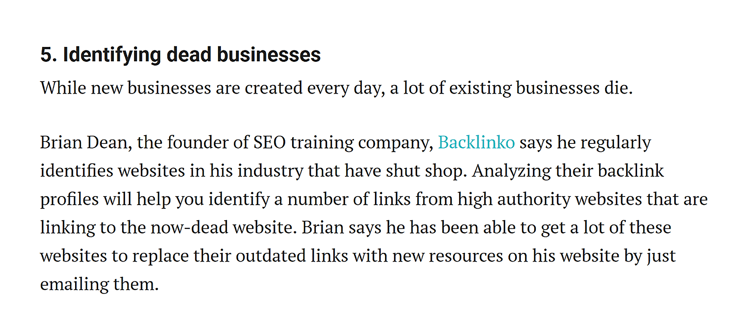 HARO request backlink