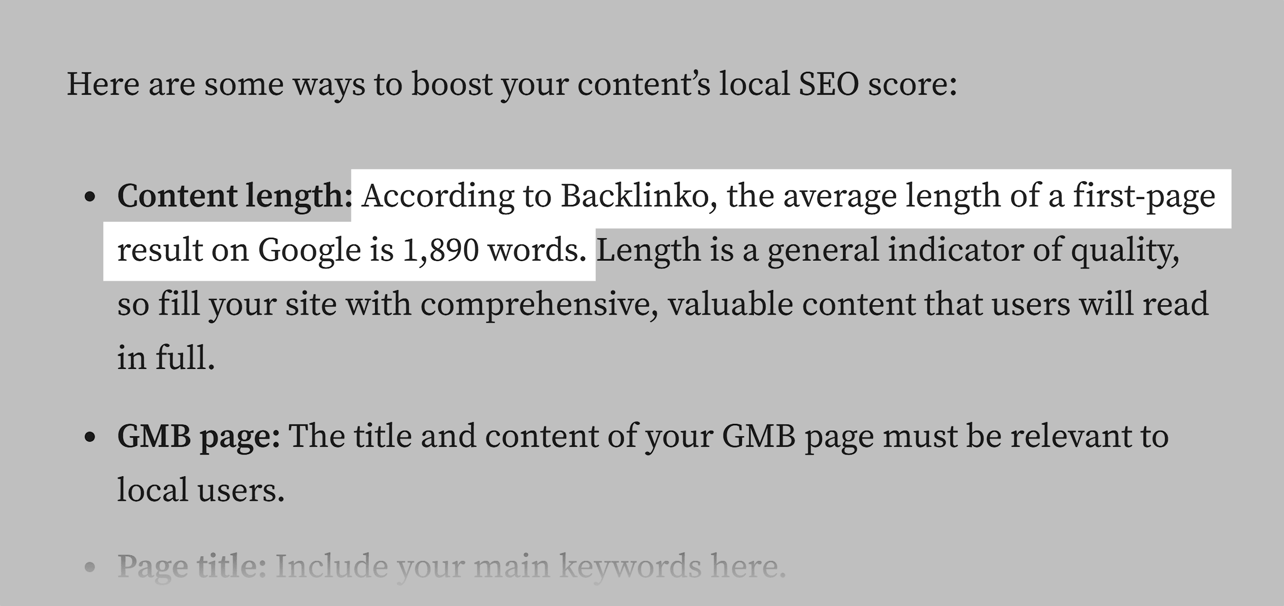 Unlinked Backlinko mention